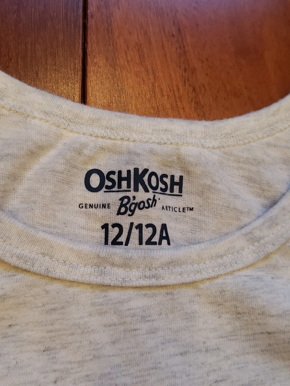 OshKosh Boys Size 12 Tank Top And Short Sleeve Hoodie